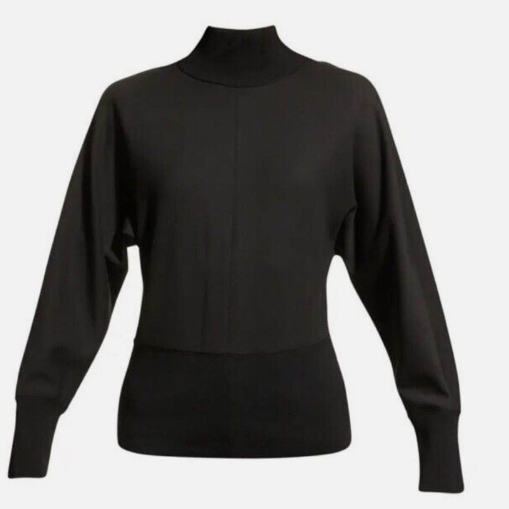 Theory Turtleneck Sweater in Double-Knit Jersey